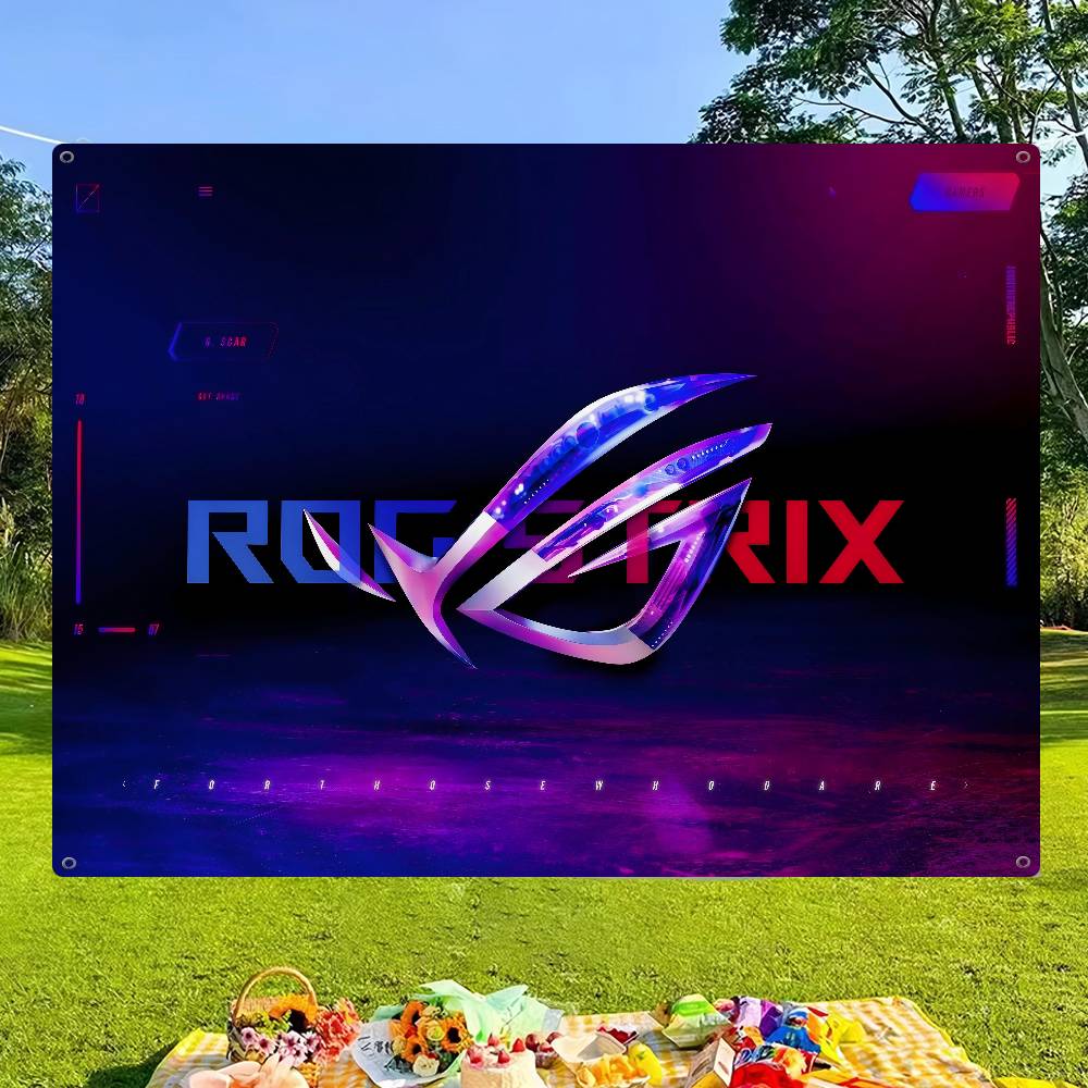 Commercial Printing Company - A-AsuS-S R-ROG LOGO Advanced Printing Commercial