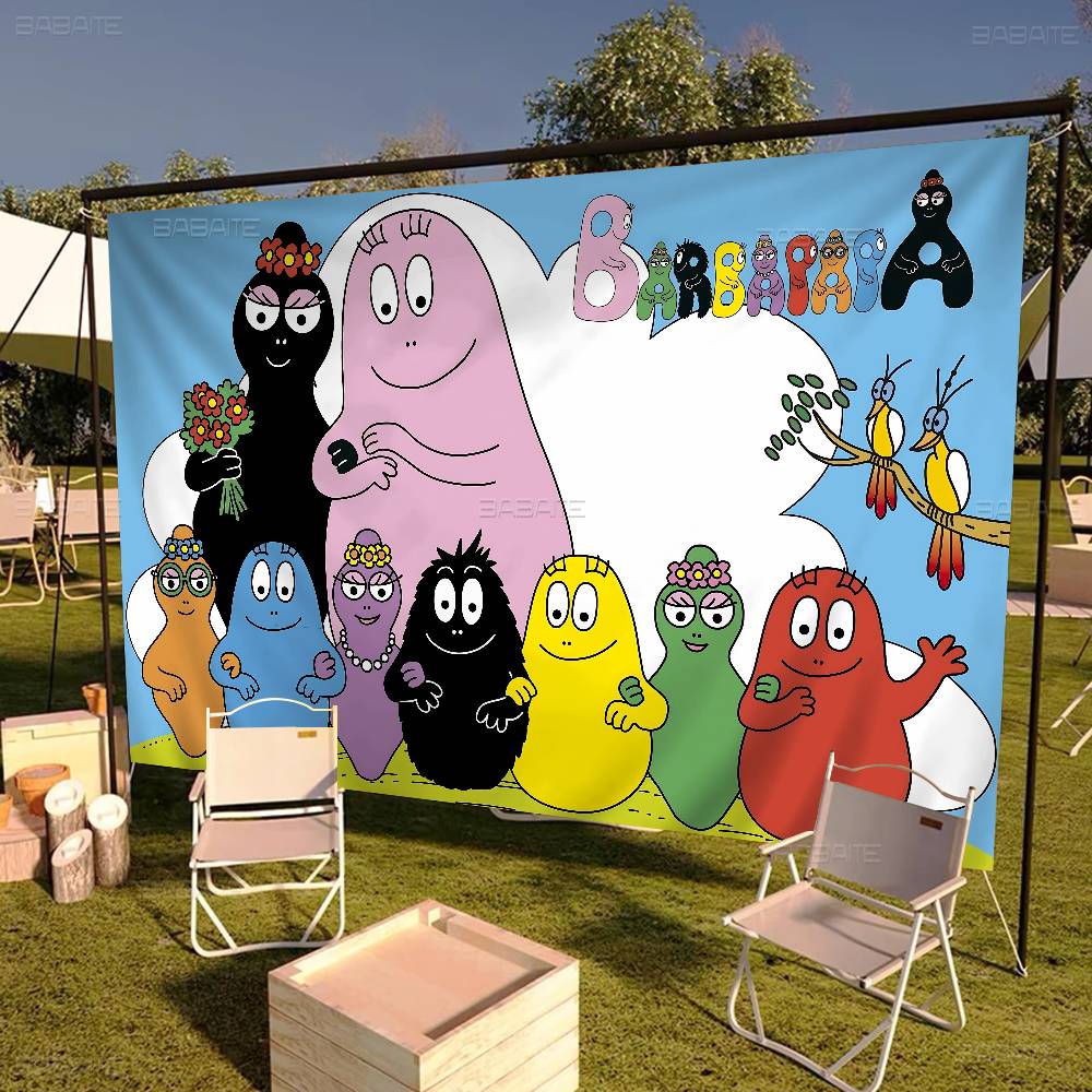 Commercial Printing Company - Cute Cartoon Les Barbapapa Family Advanced