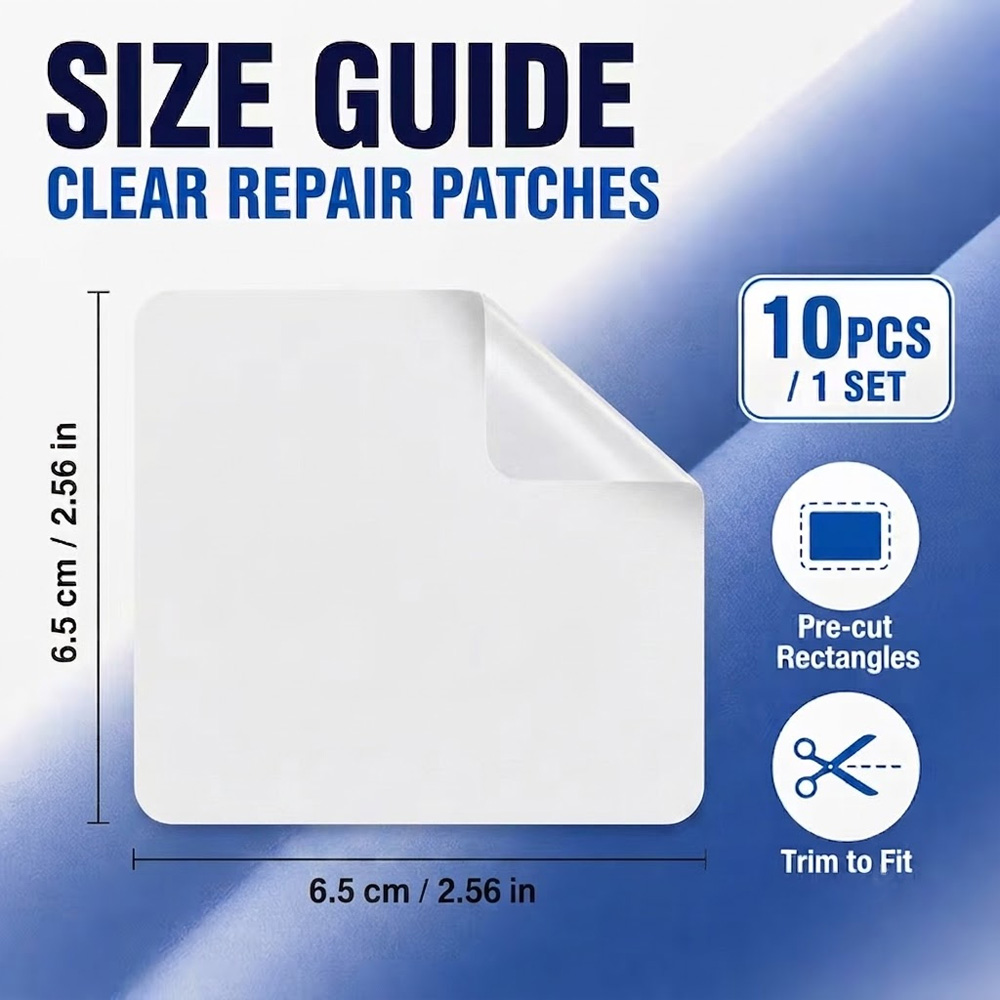 Transparent Tent Repair Tape A - Heat Transfer Vinyl Roll recension och pris