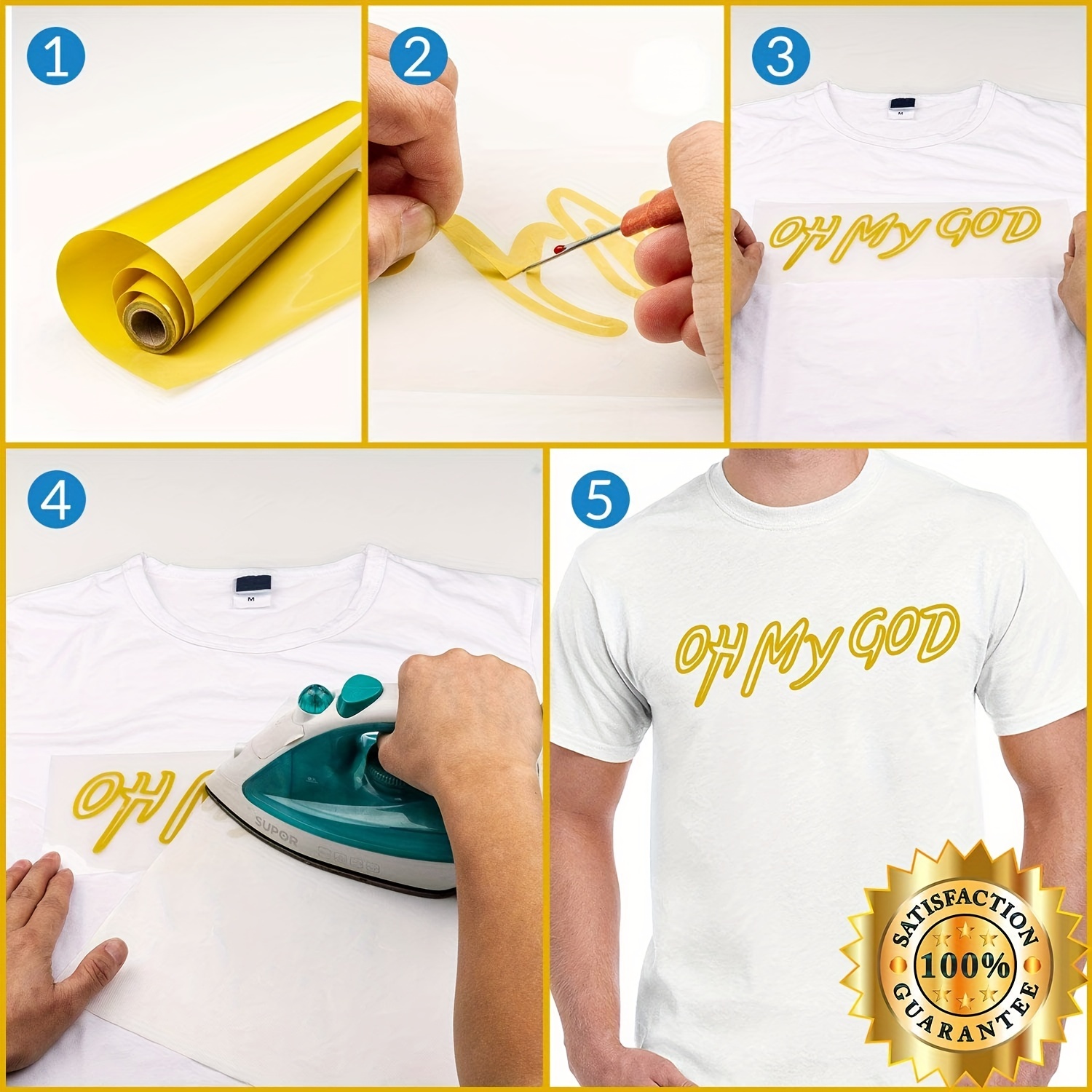 HTV Heat Transfer Vinyl 12Inch - Heat Transfer Vinyl Roll recension och pris