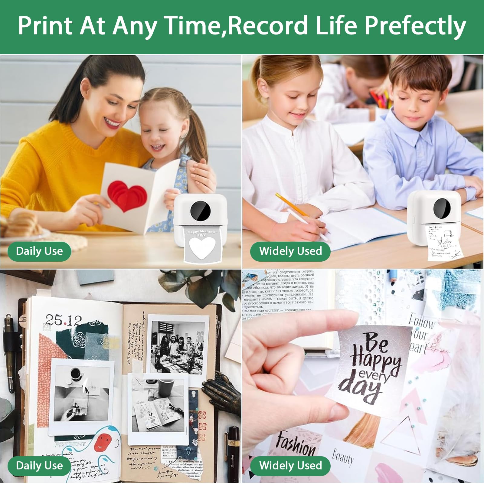 30 Rolls 57*25mm Thermal Paper - Heat Transfer Vinyl Roll recension och pris
