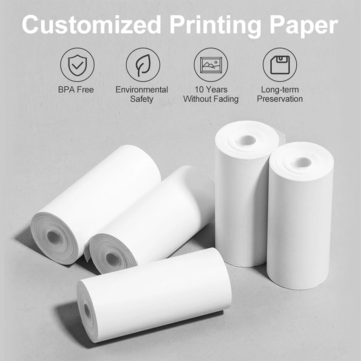 Mini Print Camera Thermal Pape - Heat Transfer Vinyl Roll recension och pris