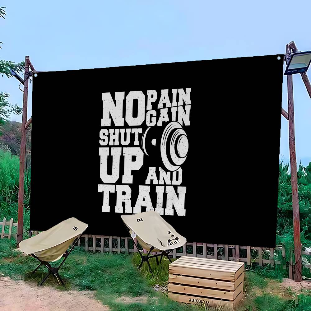 No Pain No Gain GYM Advanced P - Commercial Printing Company recension och pris