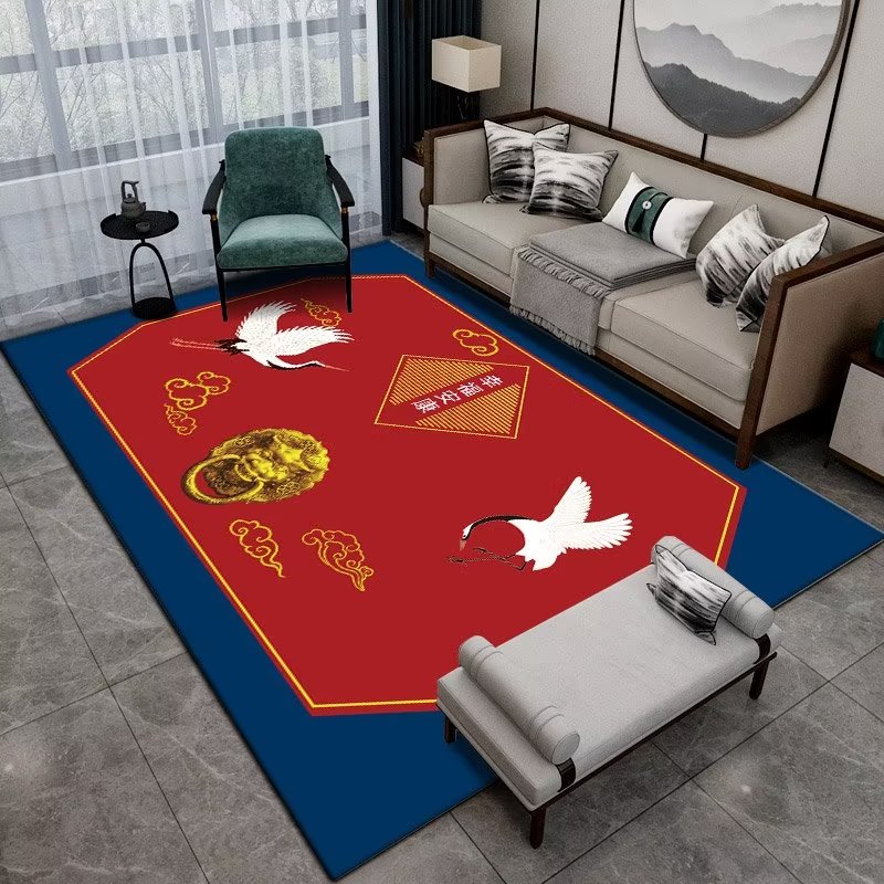 Chinese Style Large Area Flowe - Commercial Fabric Printing recension och pris