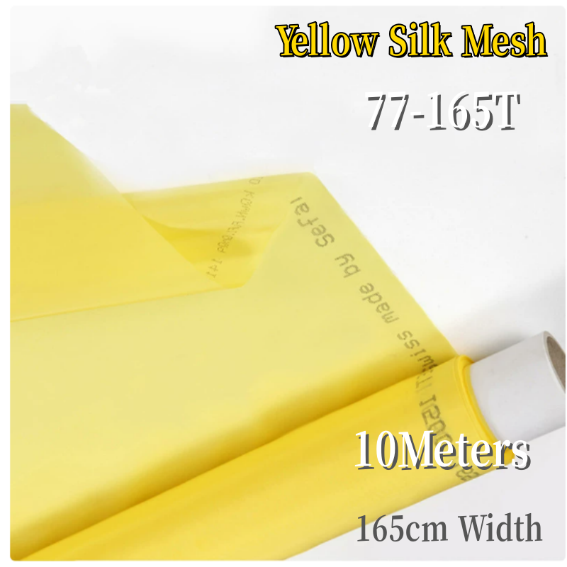10 Meters Yellow 165 Width Sil - Commercial Fabric Printing recension och pris
