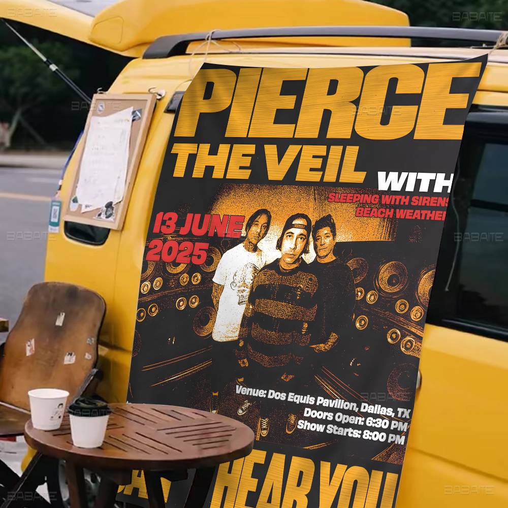 Pierce The Veil Music Band Adv - Commercial Printing Company recension och pris