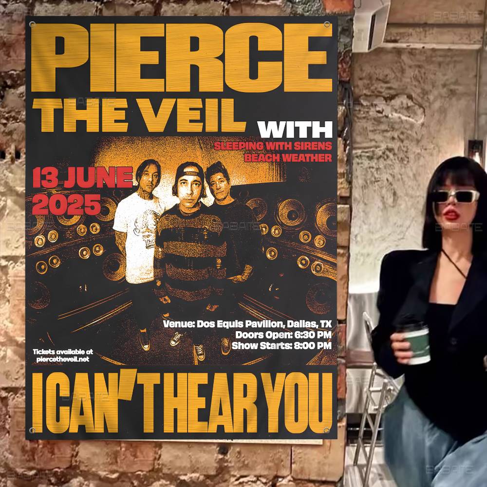 Pierce The Veil Music Band Adv - Commercial Printing Company recension och pris