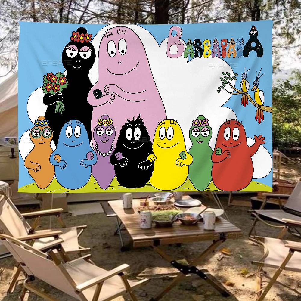 Cute Cartoon Les Barbapapa Fam - Commercial Printing Company recension och pris